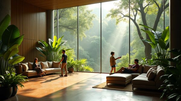 Eco-friendly hotels prioritizing sustainability with green key certification